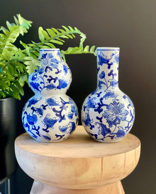 Vazen Delfts blauw - Set van 2 - Klevering