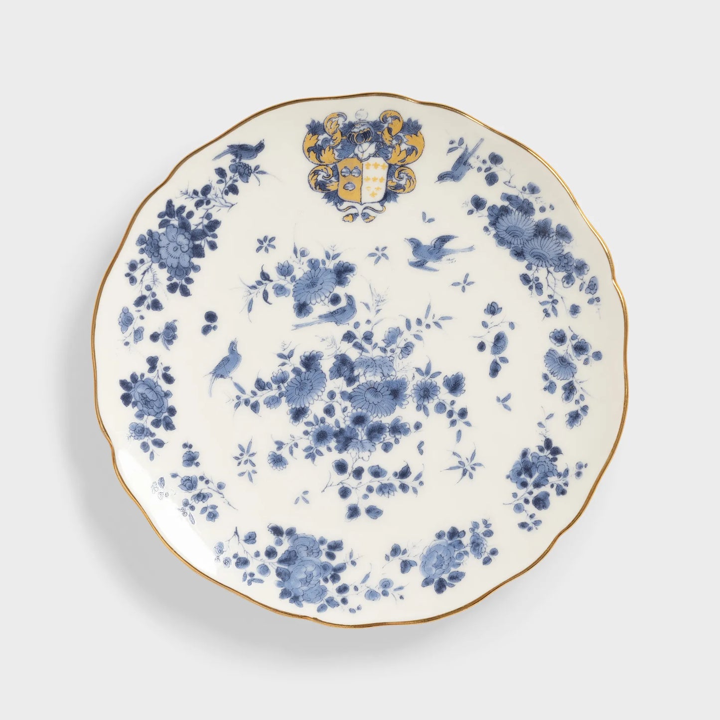 &Klevering Rijksmuseum - Delfts blauw bordjes – Set van 4 – 13 cm