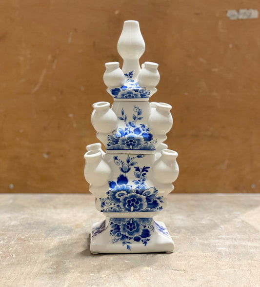 Tulpenvaas Delfts blauw - 40 cm - 3 delig