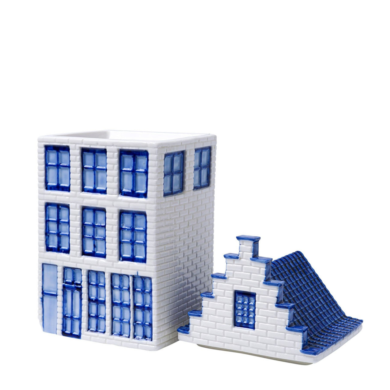 Voorraadpot Grachtenpand - Drop - 20 cm