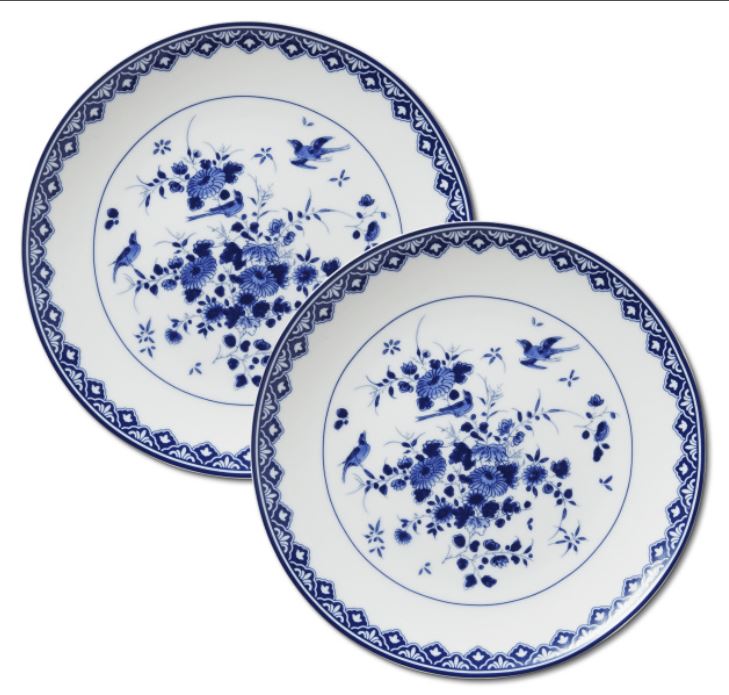 Borden Delfts blauw - Set van 2 - 20 cm - Rijksmuseum