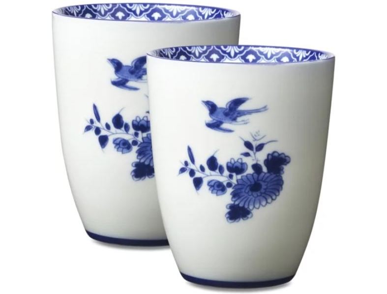 Luxe Delfts blauw cadeauset- Rijksmuseum Mokken en Stroopwafelblik