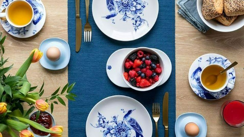 Royal Delft - Delfts blauw Mok - Peacock Symphony - 300 ml