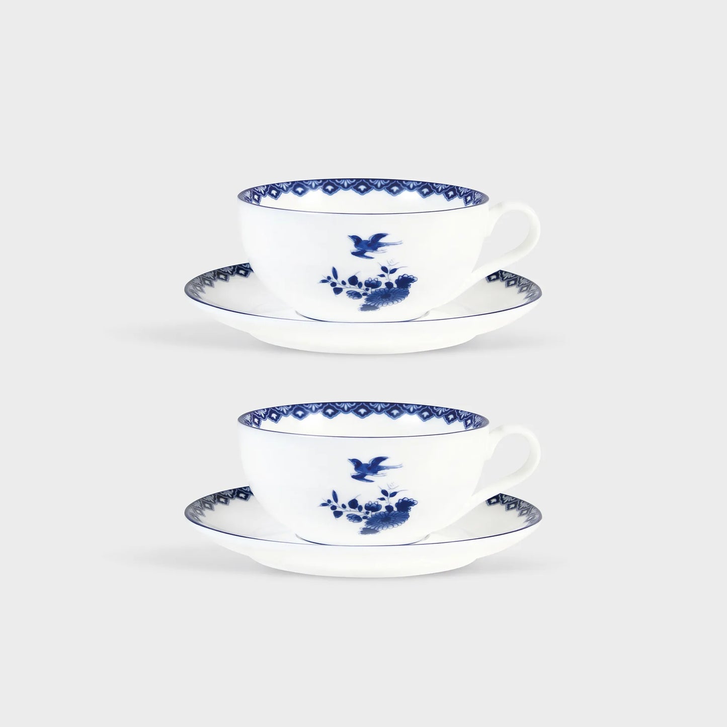Delfts blauw mok & schotel - Rijksmuseum- Set van 2