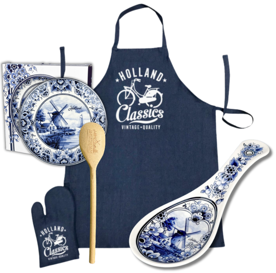 6-delige Delfts Blauwe Cadeauset
