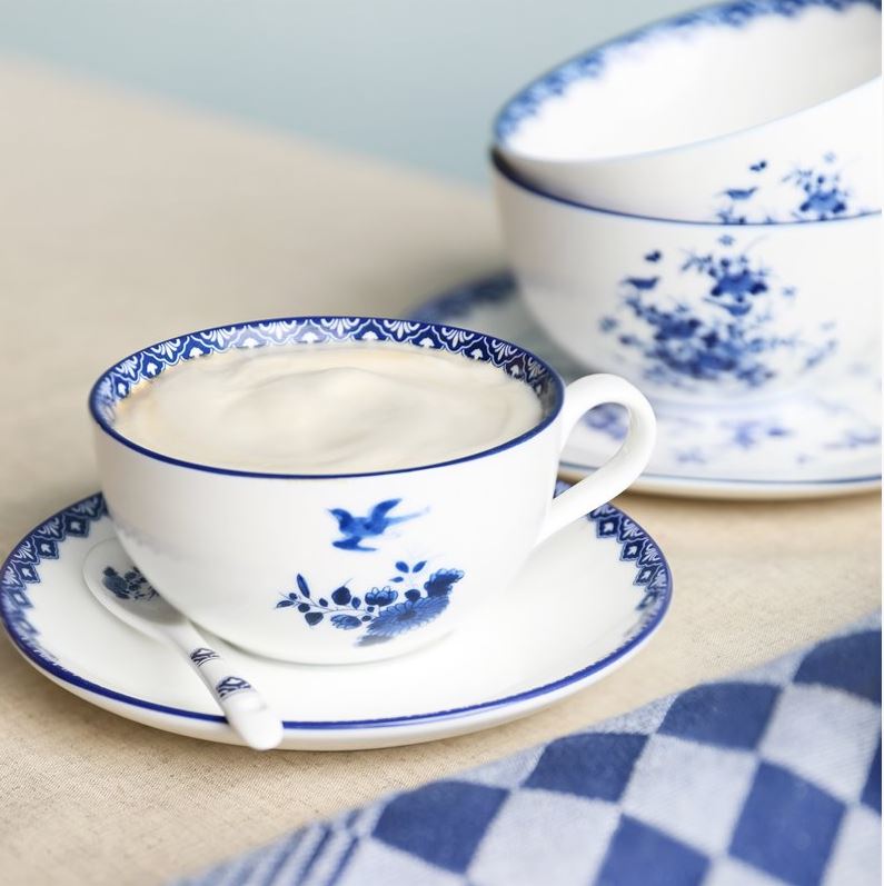 Delfts blauw mok & schotel - Rijksmuseum- Set van 2