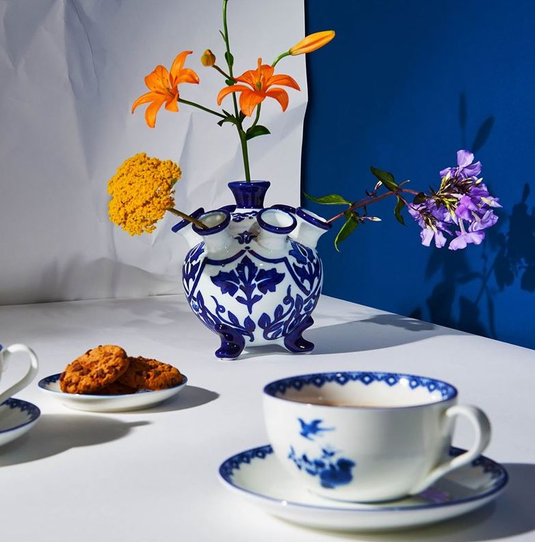 Delfts blauw mok & schotel - Rijksmuseum- Set van 2