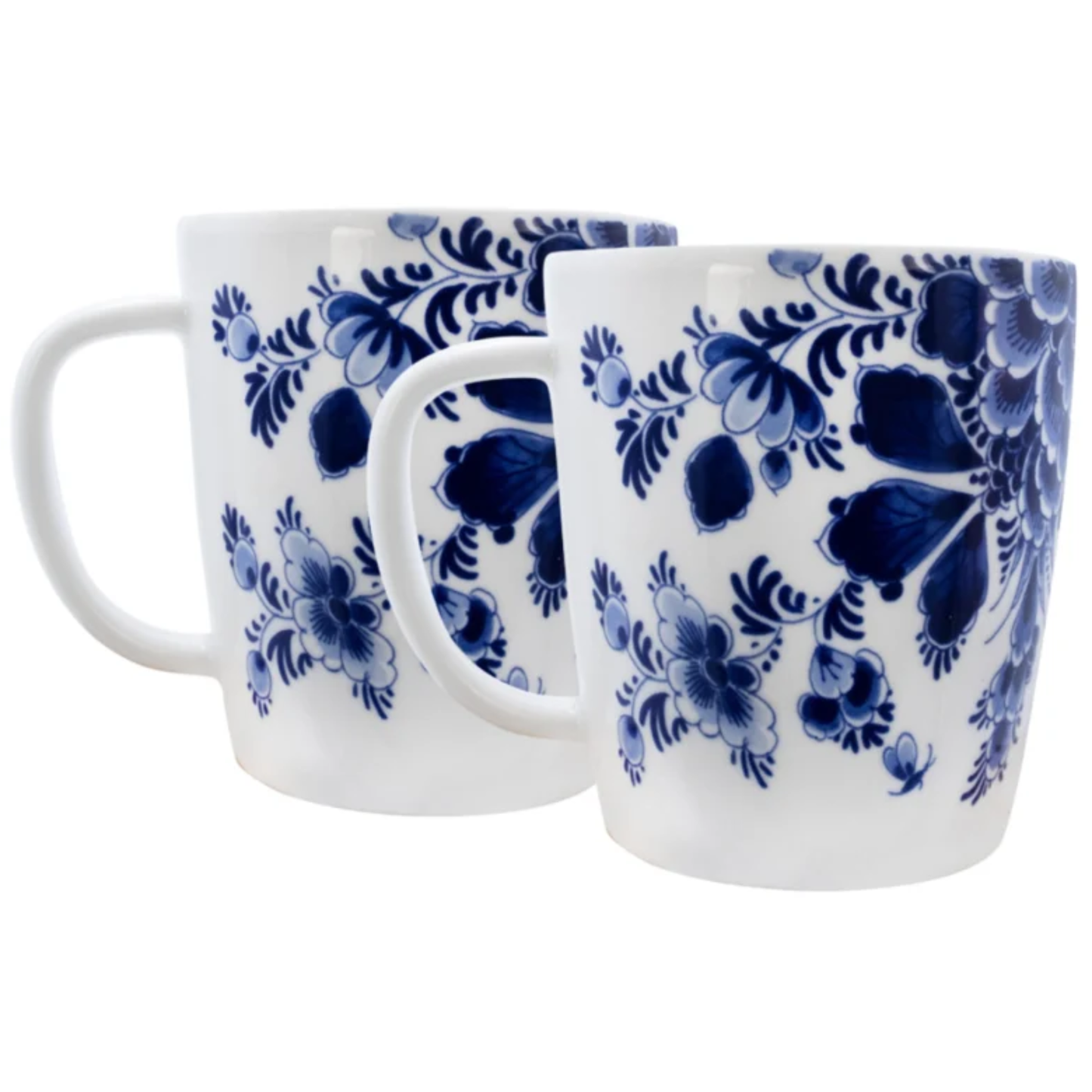 Delfts blauw mokken - set van 2 - Royal Delft - 400 ml