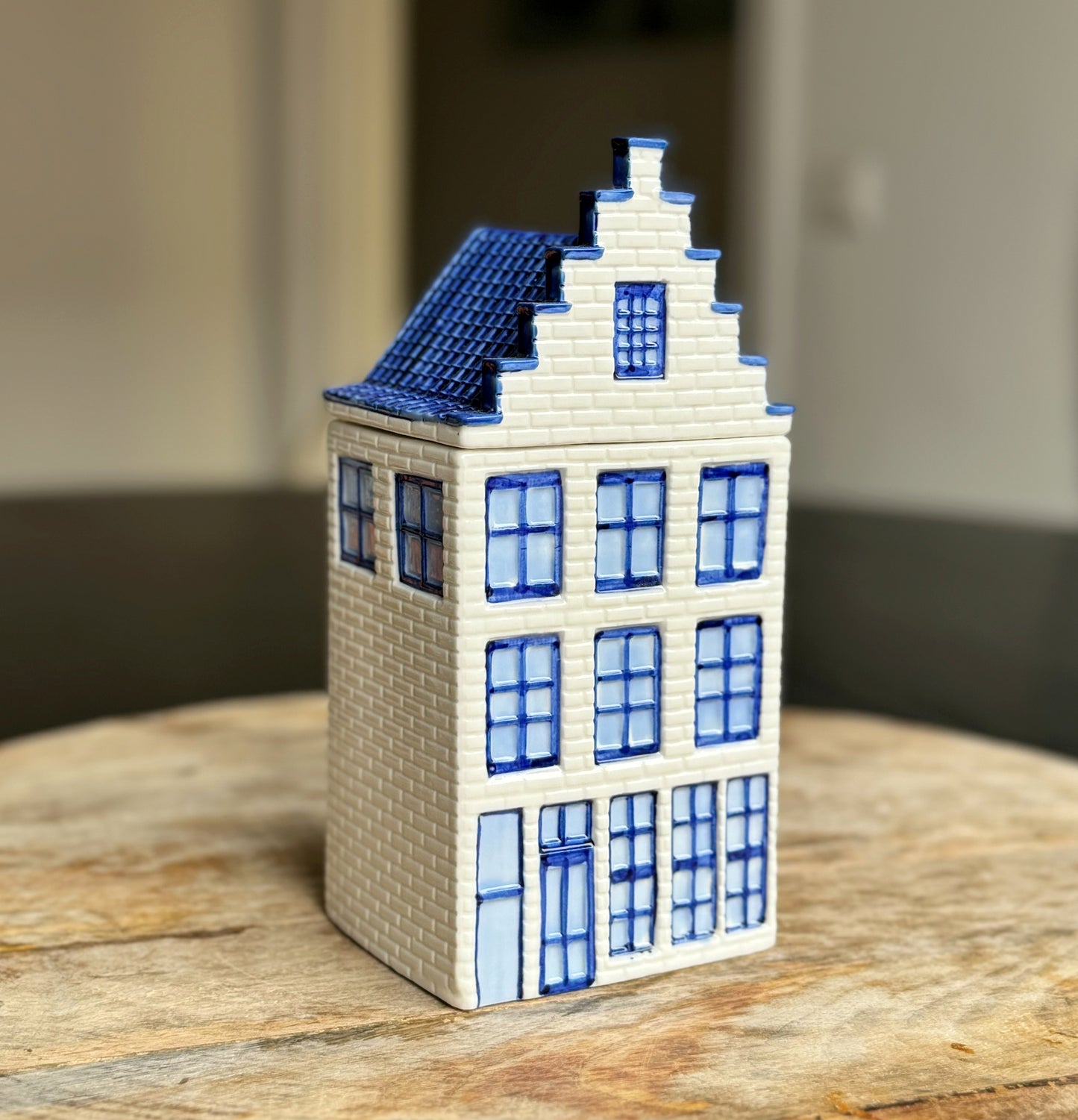 Voorraadpot Grachtenpand - Drop - 20 cm