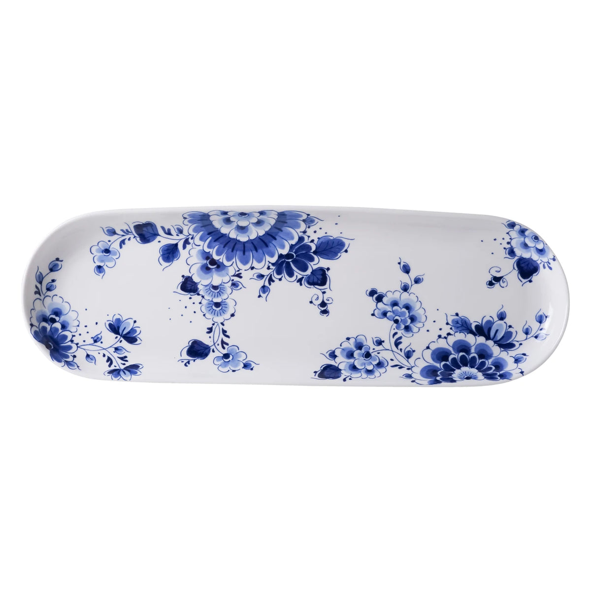 Delfts blauw cadeauset- 2 Heinen Delfts blauw mokken en serveerschaal