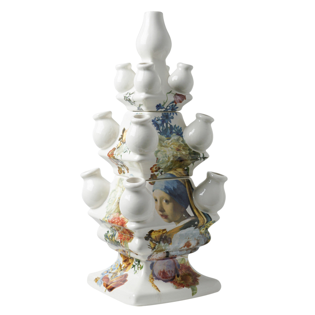 Meisje met de Parel - Tulpenvaas - 40 cm
