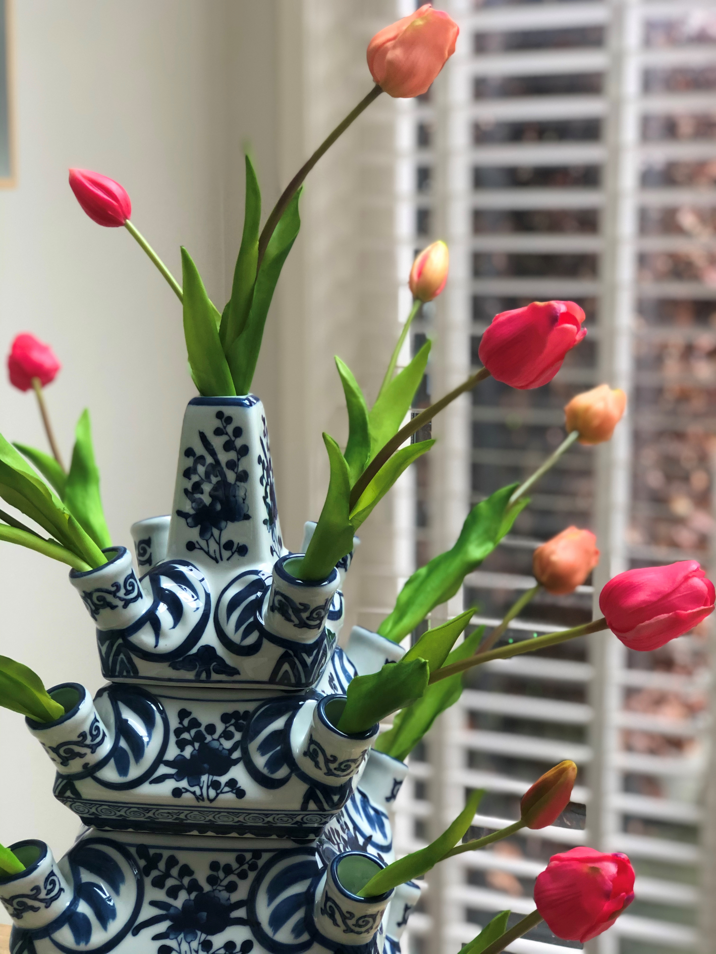 Tulpenvaas Delfts blauw - 58 cm - XL - Rijksmuseum
