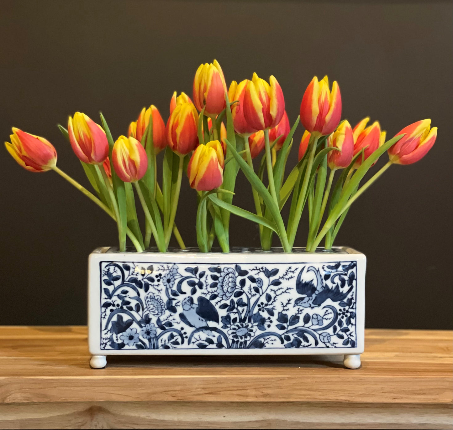 Tulpenvaas Delfts blauw - Rijksmuseum - 29 cm