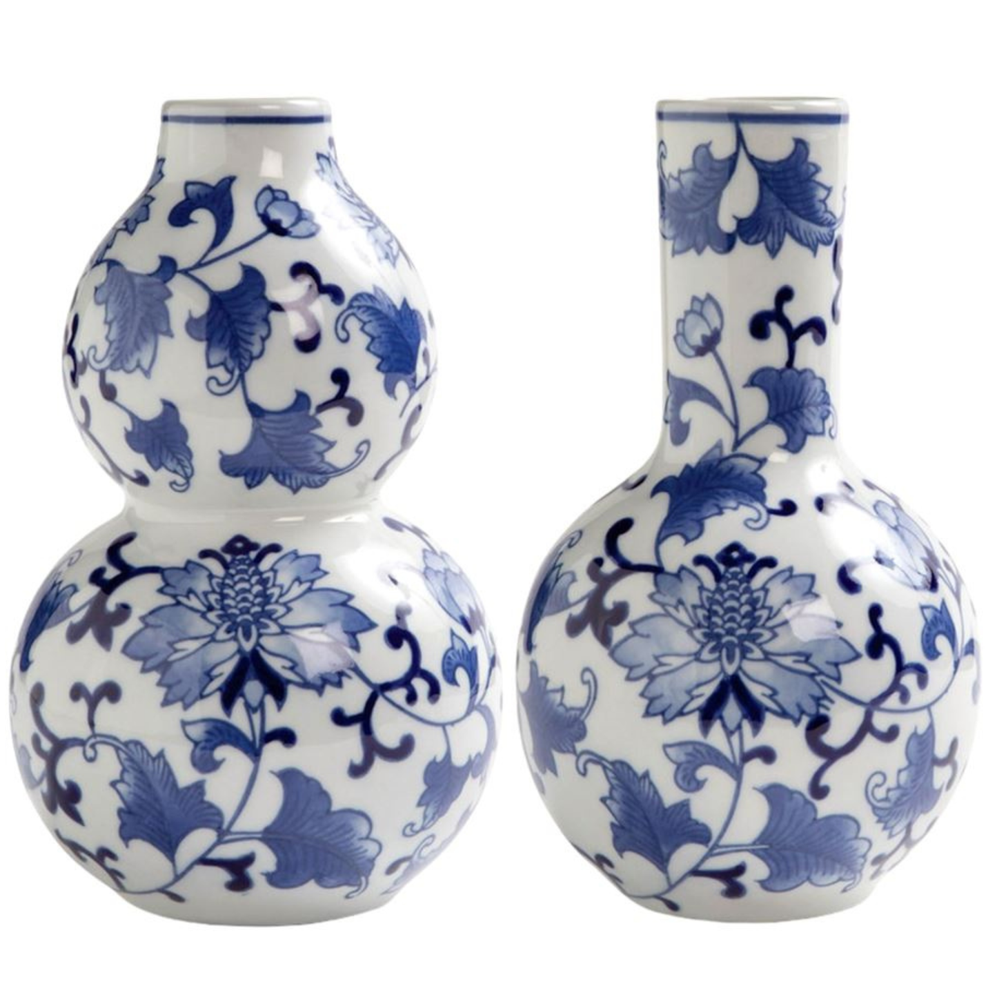 Vazen Delfts blauw - Set van 2 - Klevering