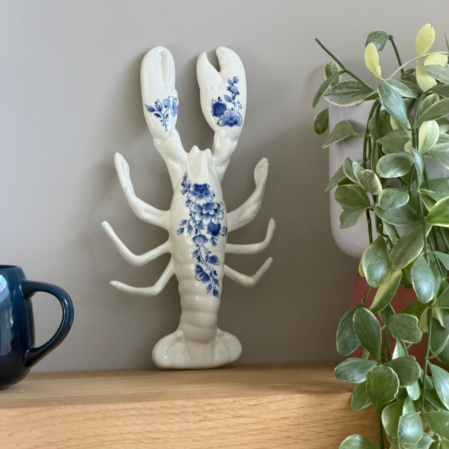 Kreeft - 25 cm - wanddecoratie
